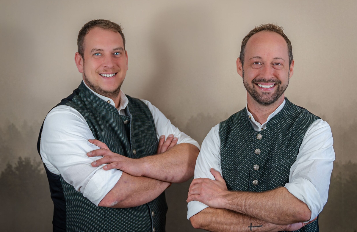 Unser Führungsduo: Fabian und Stefan Hartmann